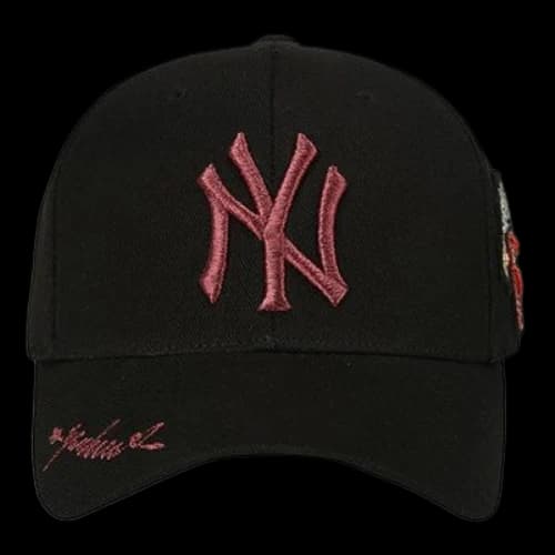 MLB Yankees Embroidery Baseball Cap Black