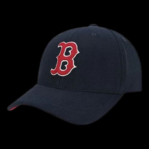 MLB Alphabet Embroidered Baseball Cap Navy Blue