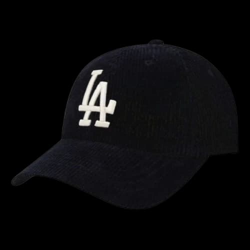 MLB LA Corduroy Baseball Dark Blue Cap