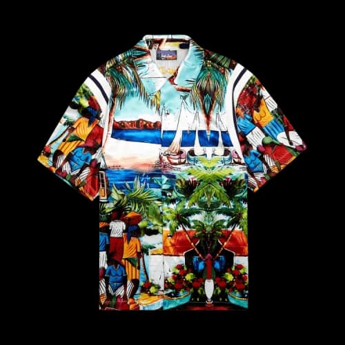 Just Don Island Market Shirt 'Multicolor'