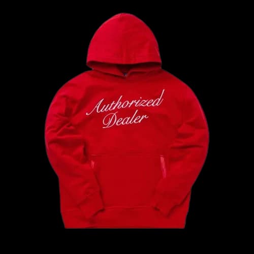 Just Don Authorized Dealer Hoodie 'Red'