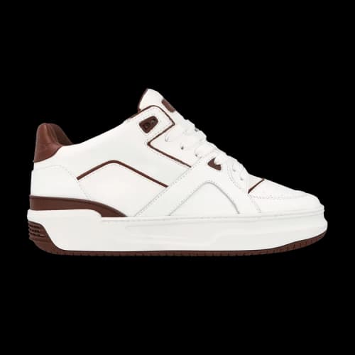 Just Don Luxury Courtside Low 'White Burgundy'