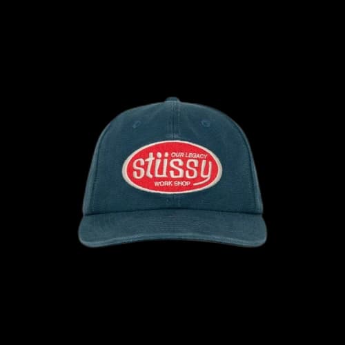 Stussy x Our Legacy Work Shop Mid-Depth Cap 'Navy'