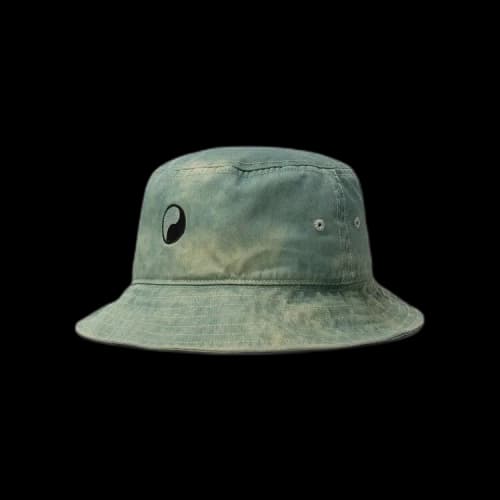 Stussy x Our Legacy Recycled Twill Bucket Hat 'Green'