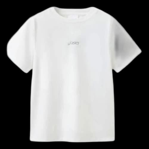 (GS) ASICS Casual T-shirt 'White'