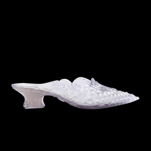 Melissa Y/Project x Court Shoe Heel 'Clear White' (Women's)