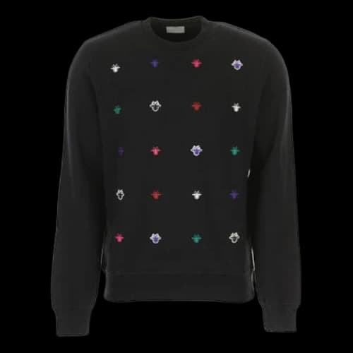 DIOR Homme Bee Embroidered Pullover For Men Black