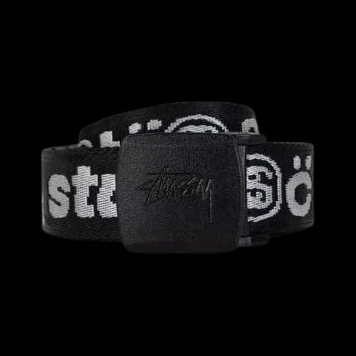 Stussy x Cactus Plant Flea Market Web Belt 'Black'