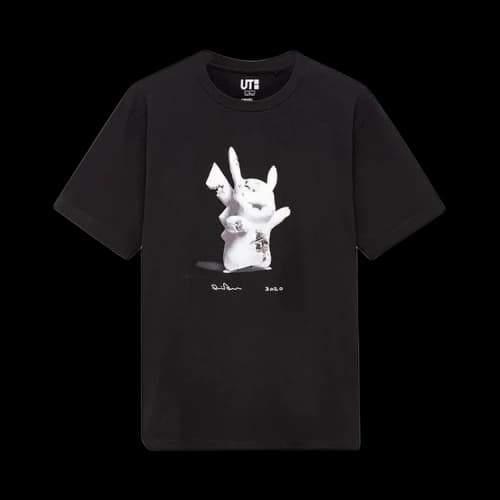 Uniqlo x Daniel Arsham x Pok√©mon Pikachu Tee 'Black'