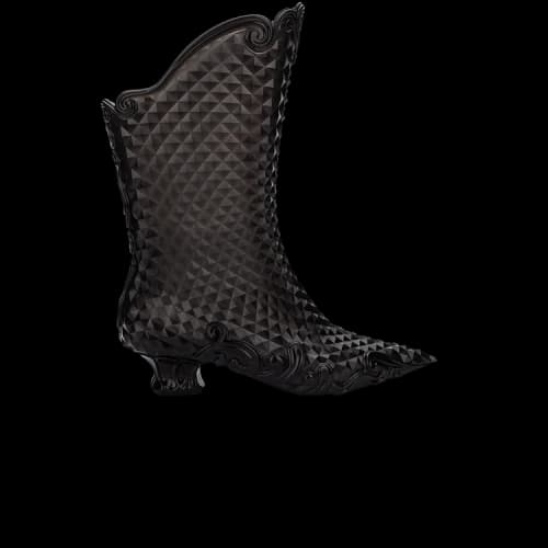 Melissa Y/Project x Court Boot 'Black' (Women's)