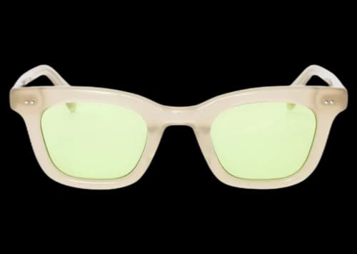 Stussy Ace Sunglasses Bone/Lime