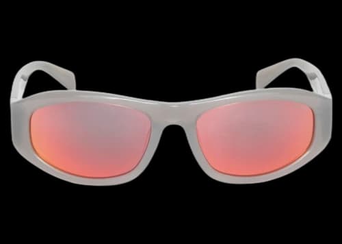 Stussy Landon Sunglasses Grey/Silver Flare