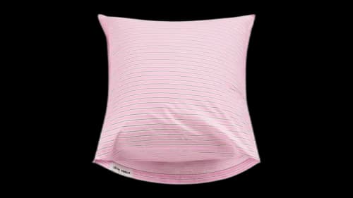Stussy Tekla Percale Pillow Sham Pink Stripes