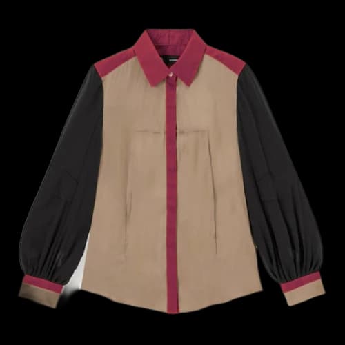 Uniqlo GU x Undercover Womens Combination Blouse Red