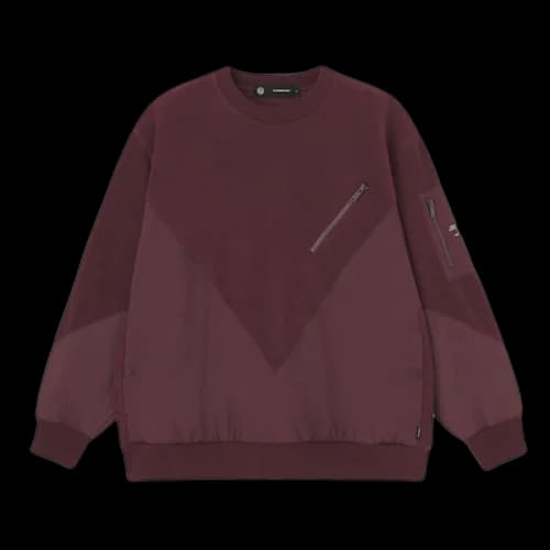 Uniqlo GU x Undercover Fleece Pullover Wine