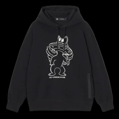 Uniqlo GU x Undercover Graphic Hoodie Black