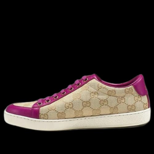 Gucci Brooklyn GG Supreme Low 'Beige New Rosette' (Women's)