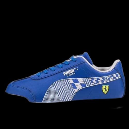 PUMA Scuderia Ferrari Roma Little Kids' Shoes Blue