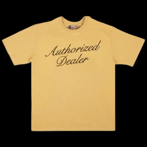 Just Don Oversized Graphic Short-Sleeve T-Shirt 'Beige'
