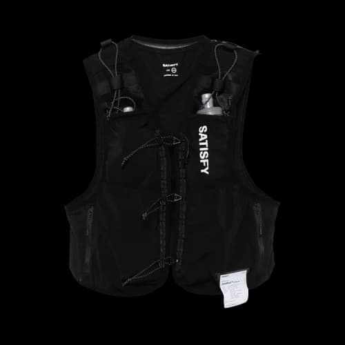 SATISFY 5L Justice Cordura Hydration Vest 'Black'