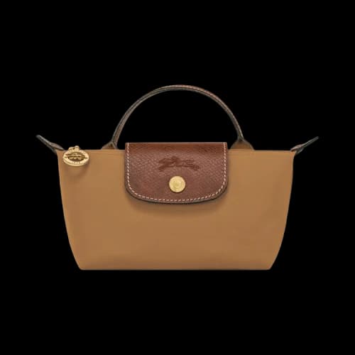 Longchamp Le Pliage Pouch Tote Beige