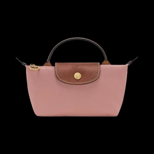 Longchamp Le Pliage Pouch Tote Pink