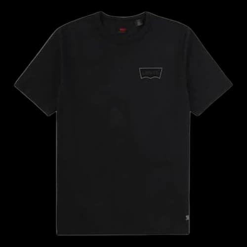 LEVI'S Levis Logo Printing Casual Short Sleeve Black