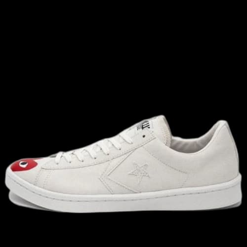 Converse x COMME des GARCONS PLAY Pro Leather 'White Red'