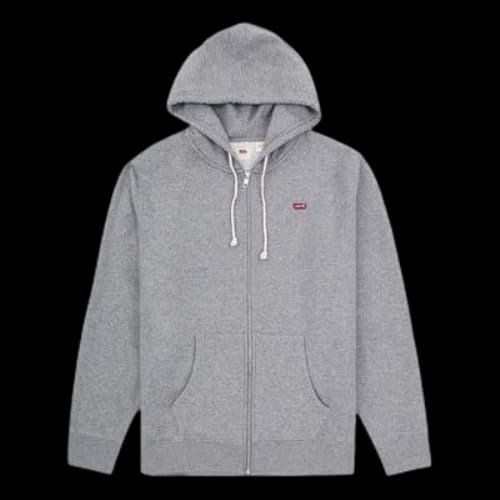 LEVI'S Levis Sports Hooded Zipper Gray