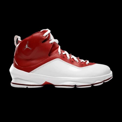 Jordan Basketball Shoes Men's White Red