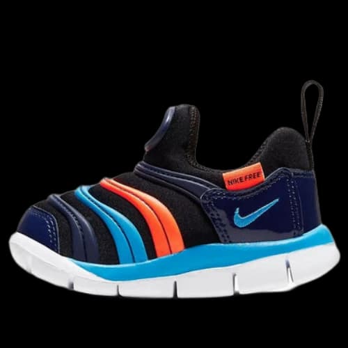 (TD) Nike DYNAMO FREE 'Black Dark Orange'