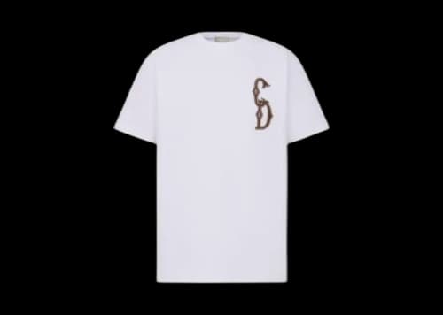 Dior CD Interlaced T-shirt White