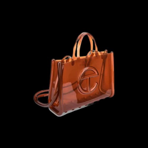 Telfar x Melissa Large Jelly Shopper 'Brown'