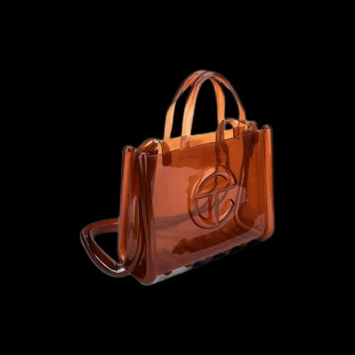 Telfar x Melissa Medium Jelly Shopper 'Brown'