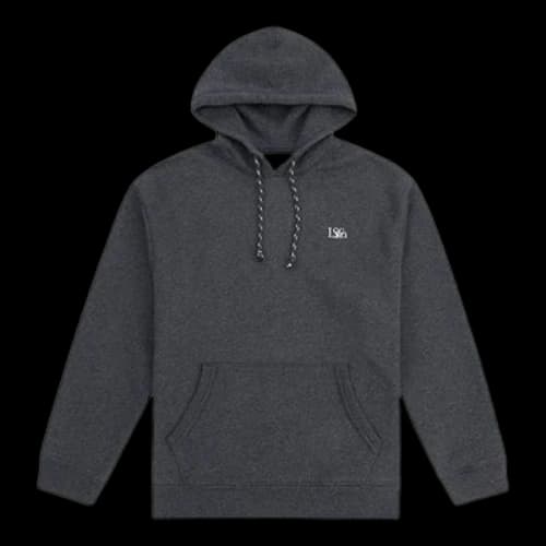 Levis Hooded Pure Cotton Pullover Gray