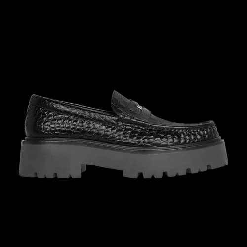 CELINE Bulky Penny Chunky Loafer 'Black Crocodile'