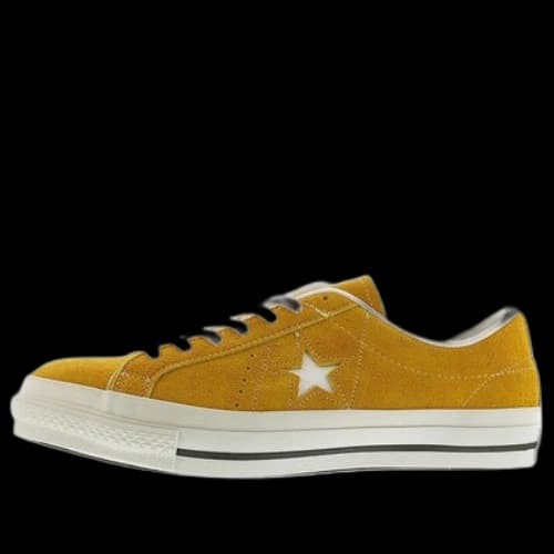 Converse One Star J Suede Low Running Shoes Yellow/White (Women's)