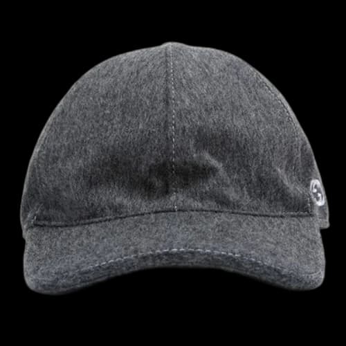 Gucci Unisex Dark Grey Cap