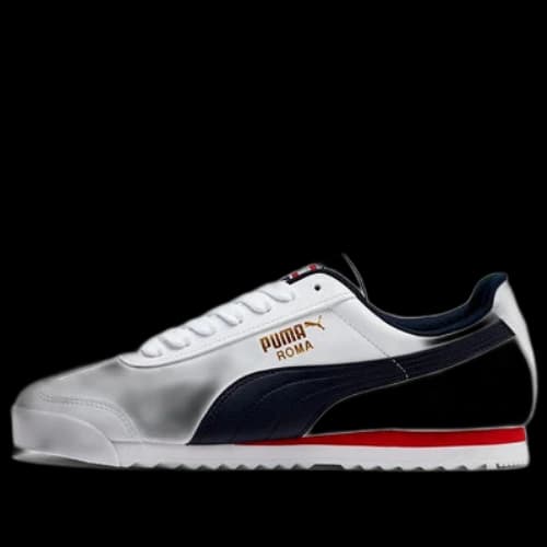 PUMA Roma Basic White/Black/Red