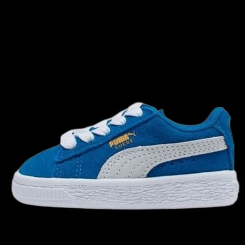(TD) PUMA Suede Toddler Blue/White
