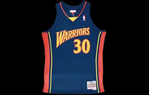 Mitchell & Ness NBA Golden State Warriors Swingman Jersey 'Stephen Curry Road 2009-10'