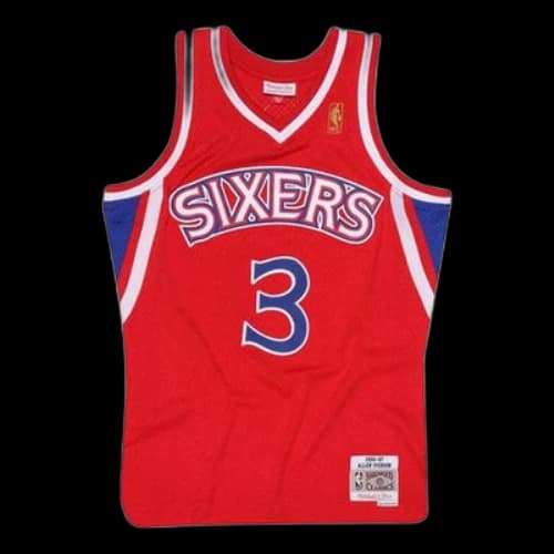 Mitchell & Ness NBA Authentic Allen Iverson Philadelphia 76ers 1996-97 Jersey