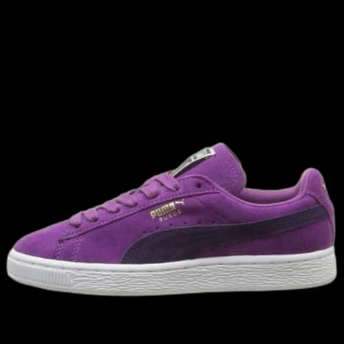 PUMA Suede Classic Shoes Purple/Black (Women's)