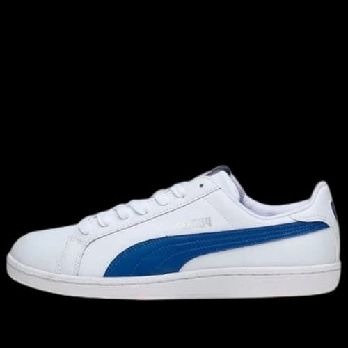 PUMA Smash Leather White/Blue