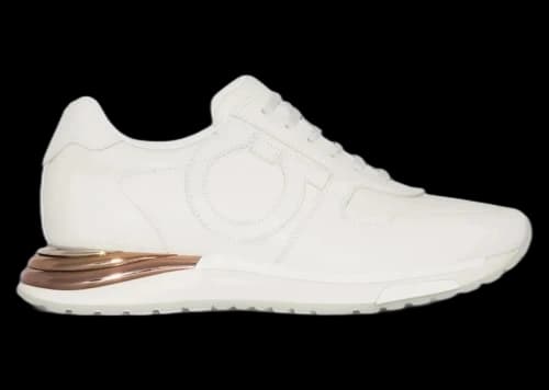 Ferragamo Brooklyn Low-Top Sneakers White (Women's)