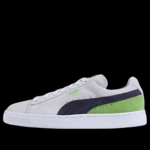 PUMA Suede Classic+ Low-cut Sneakers White/Black/Green