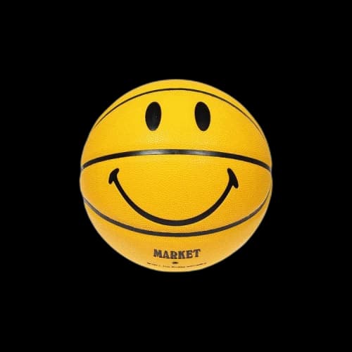 Market Smiley Basketball 'Yellow'
