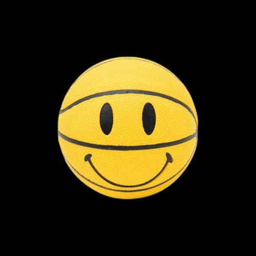 Market Smiley Mini Basketball 'Yellow'
