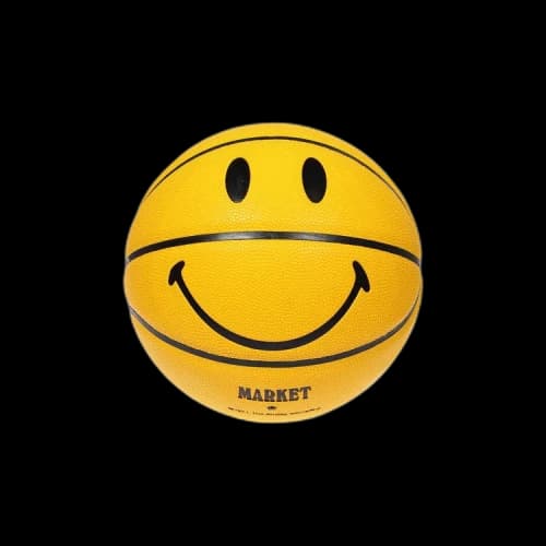 Market Smiley Basketball 'Yellow'