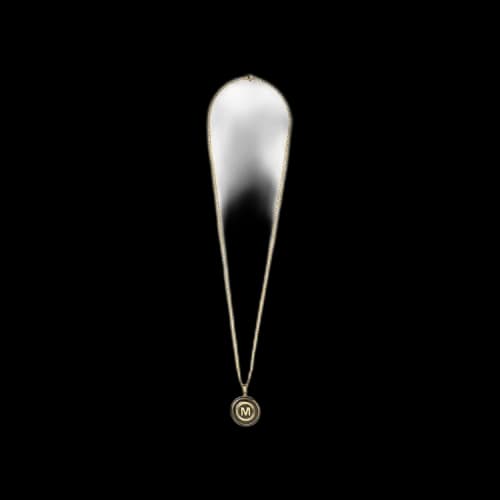 Market Onyx Necklace 'Gold'